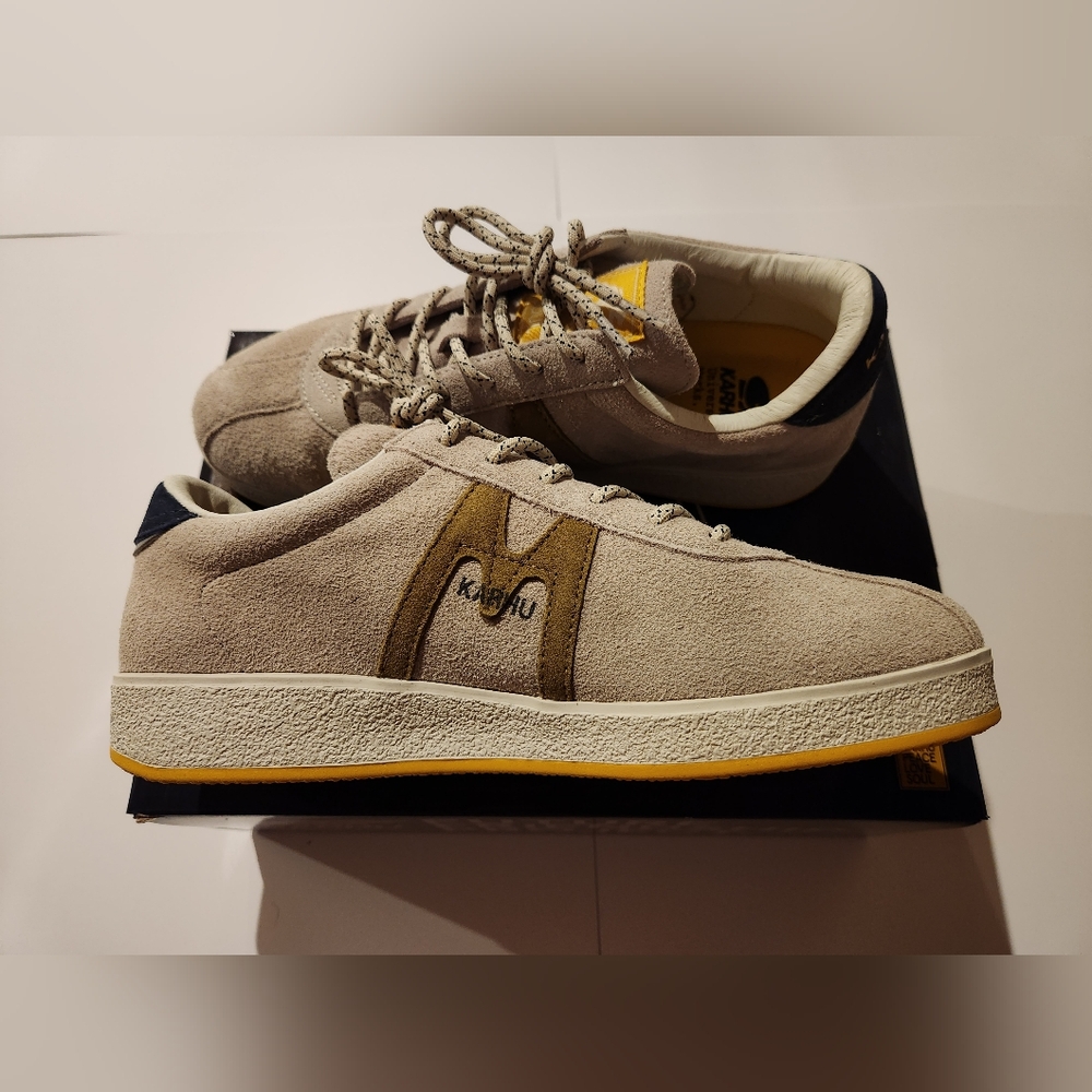 Karhu TRAMPAS Rainy Day Gray Fennel Seed Green F809039 Universal Works NIB